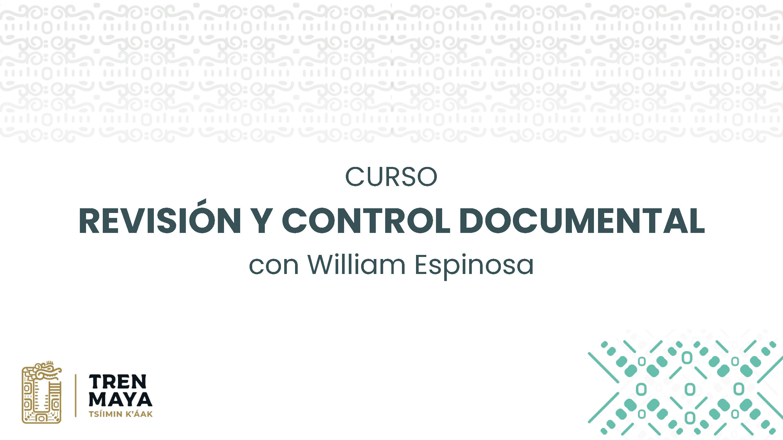 Curso Revisión y control documental